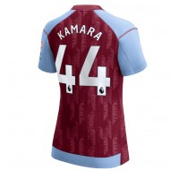 Aston Villa Boubacar Kamara #44 Hemmatröja Kvinnor 2023-24 Korta ärmar